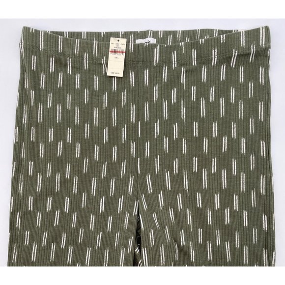 NWT AERIE HIGH WAIST CROPPED KICK FLARE PANT~Hi-Rise~Boho~Retro~Short~Ankle~L - Picture 4 of 9